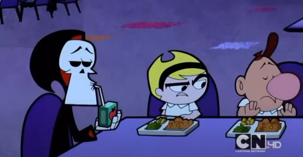 Las mejores series animadas de terror 5 Las sombrías aventuras de Billy y Mandy