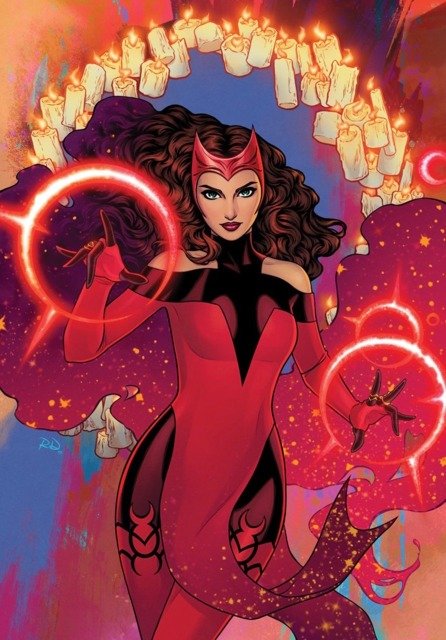 Top 11 de los personajes más poderosos de Marvel 10 Scarlet Witch – La bruja del caos