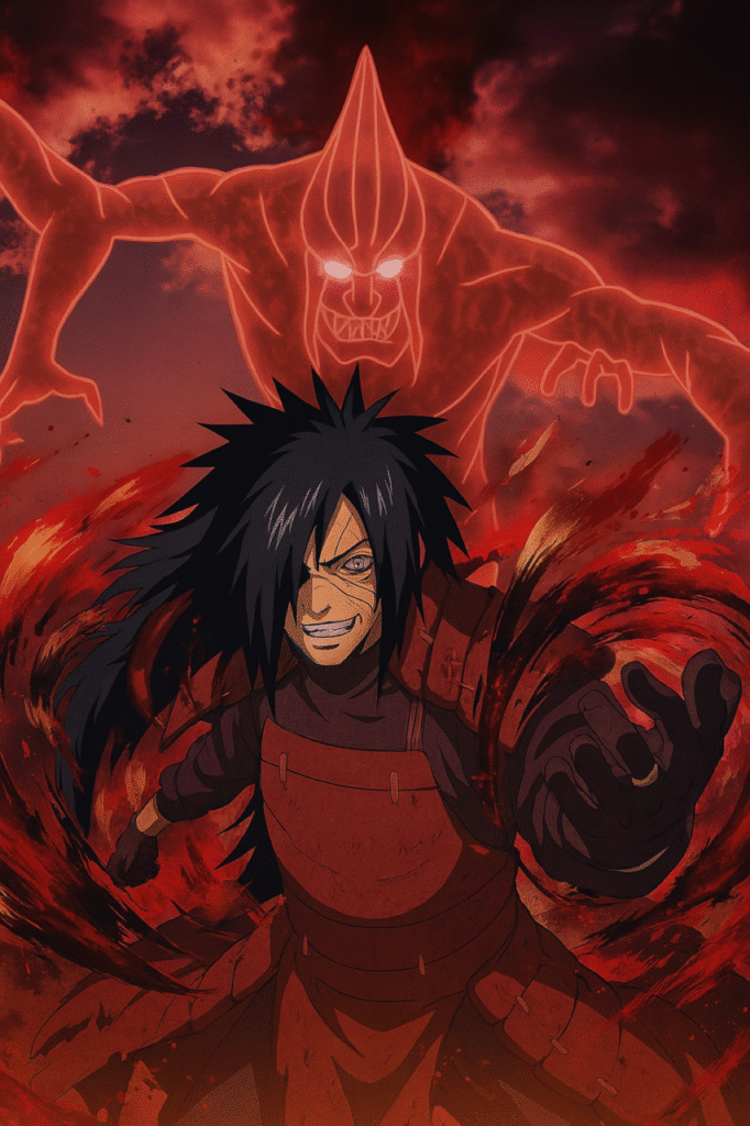 ¿Quién es el personaje más fuerte del anime? 5 madara-uchiha-naruto-susanoo-poder-anime