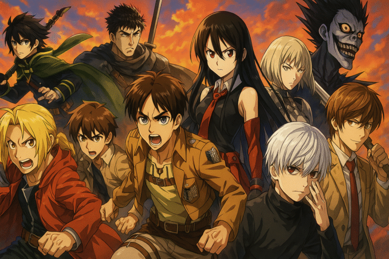 10 animes como Attack on Titan