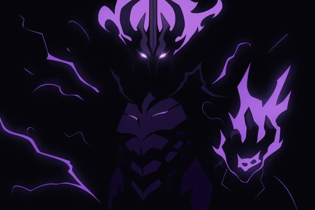 Ashborn en Solo Leveling: origen, poder y legado oscuro 2 ashborn-solo-leveling-energia