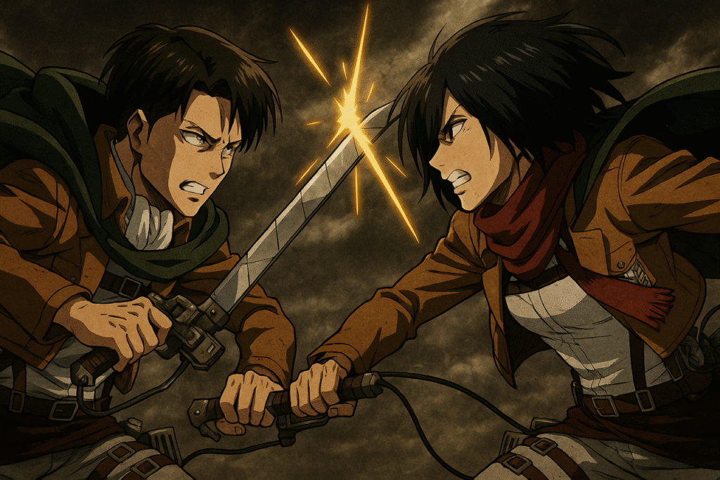 Levi o Mikasa: el análisis definitivo en Attack on Titan 2 ¿Levi o Mikasa? El duelo más brutal de Attack on Titan