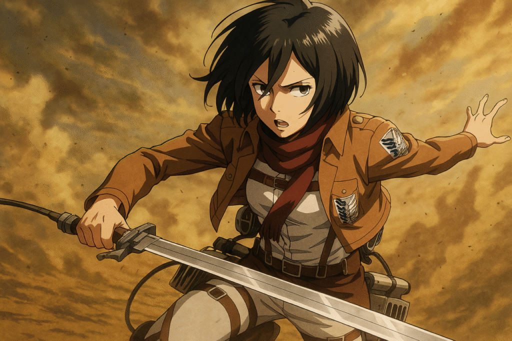 Levi o Mikasa: el análisis definitivo en Attack on Titan 4 Mikasa: fuerza descomunal con corazón intacto
