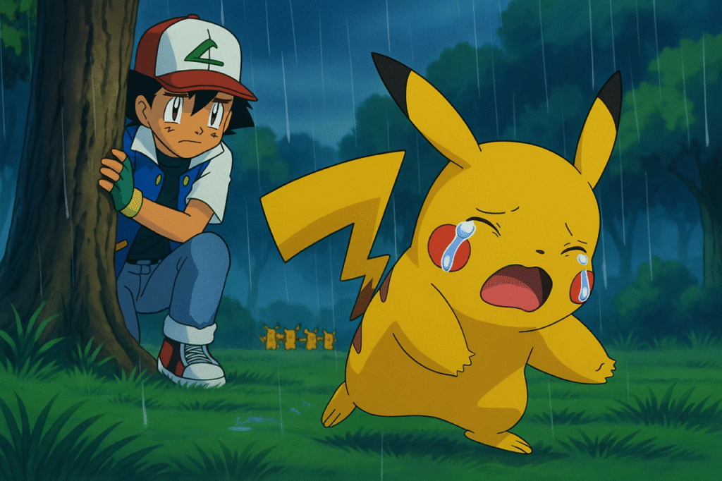 Momentos más tristes del anime Pokémon que aún duelen 3 Bye Bye Pikachu – Cuando el corazón no aguanta más