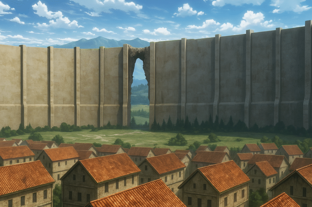 Attack on Titan explicado: historia completa, personajes clave y el final polémico 3 Tres muros gigantes